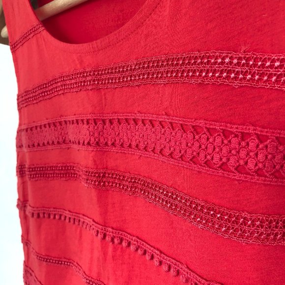 J.Crew Embroidered Textured Tank Top - Picture 8 of 8